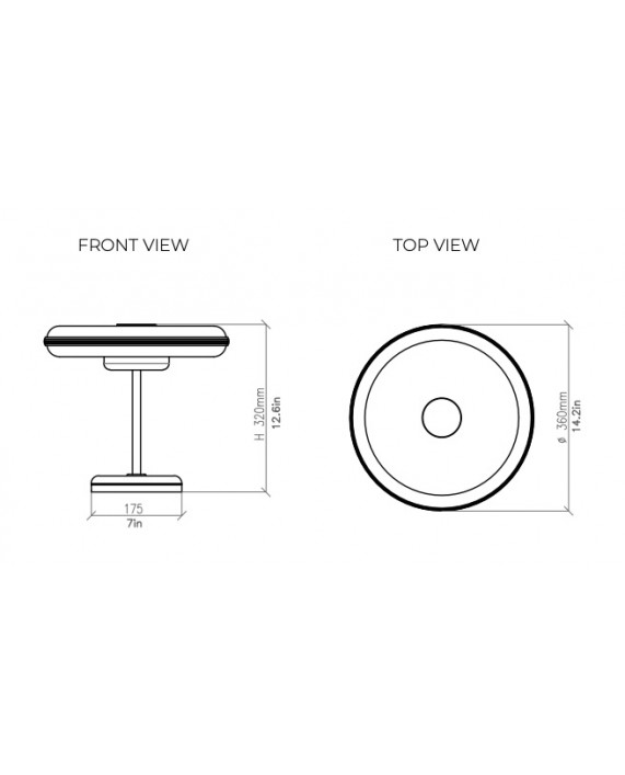 Bert Frank Beran Large Table Lamp